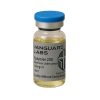 Clear glass vial containing injectable Equipoise 200 solution with sealed cap and label.